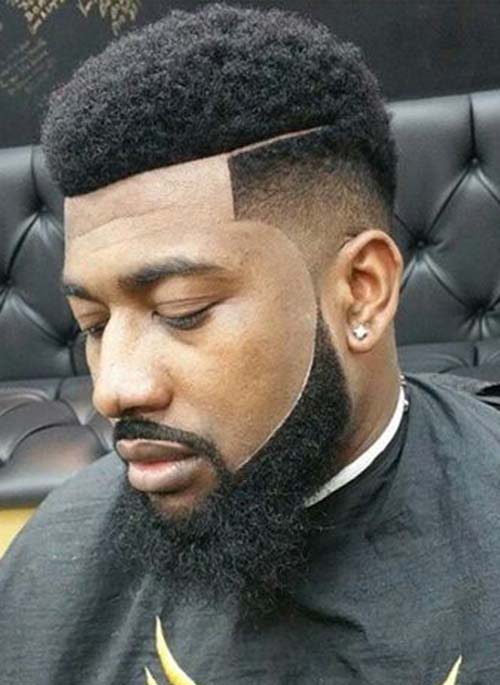 faded haircuts for black men