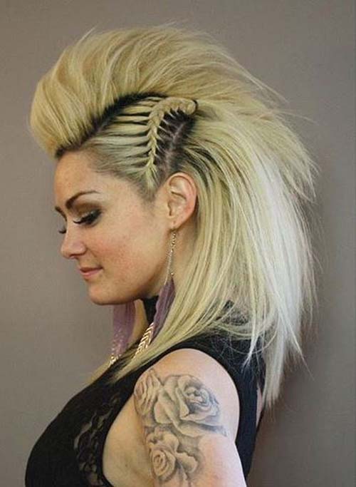 Stunning Mohawk Hairstyles of Now Adays