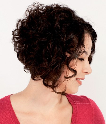 angled-curly-bob-short-curly-hairstyles