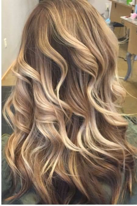 blond balayage best two tone hairstyles for women