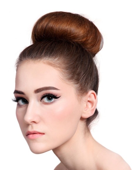 Classy bun easy hairstyles to make at home