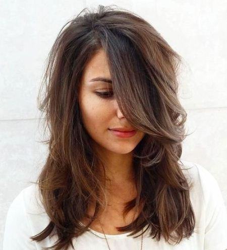 extreme layer hairstyles for medium hair