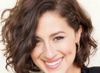 curled bob hairstyles for fat faces