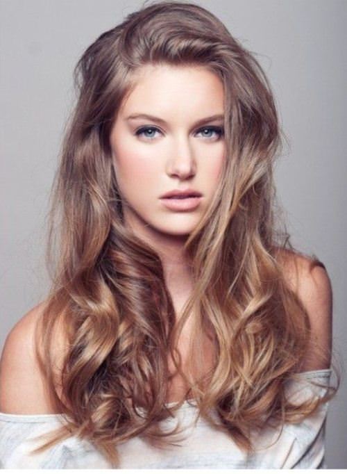 dark-and-brown blonde hair color ideas for women