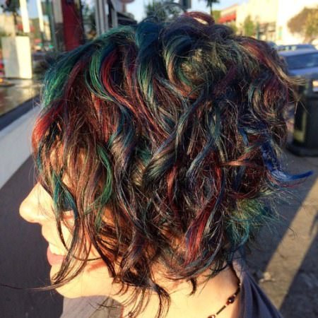 multi-colored-spirals-short-wavy-hairstyles