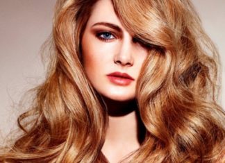 reddish-golden-blonde hair color ideas for women