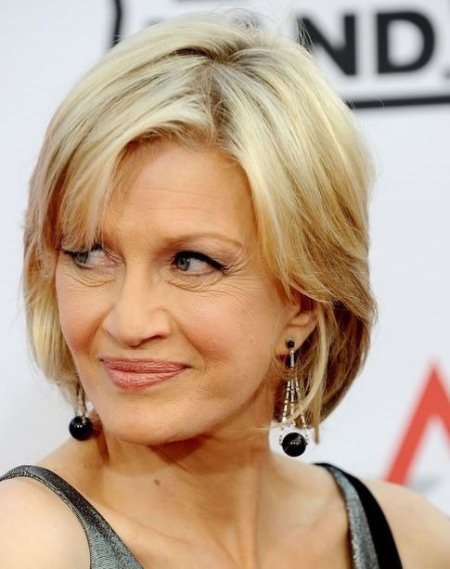 Blonde bob haircuts for women over 50