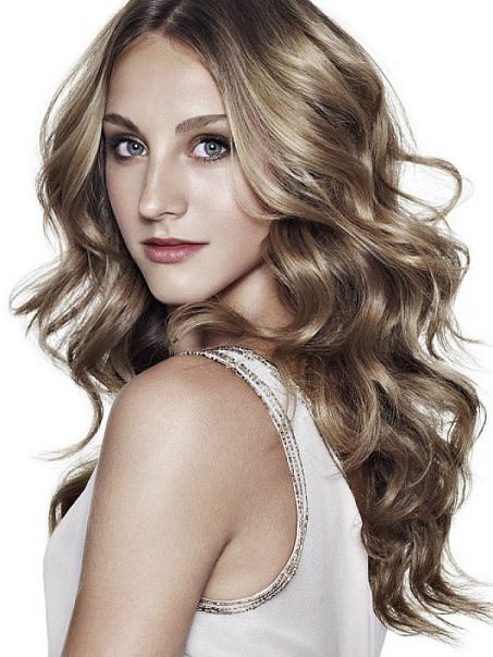 Long and curly hairstyles for thick hair