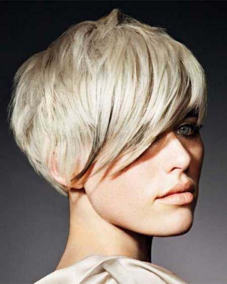 Long pixie with bangs hairstyle short hairstyles for thick hair
