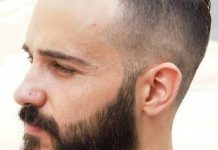 Long to short hair variations of buzz cuts different length