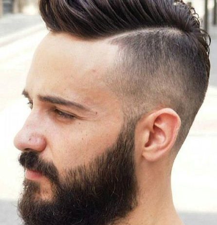 Long to short hair variations of buzz cuts different length