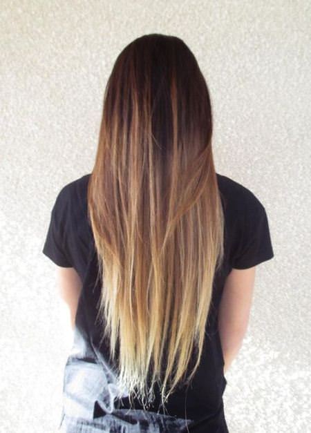 mostly blond trendy brown ombre hair ideas