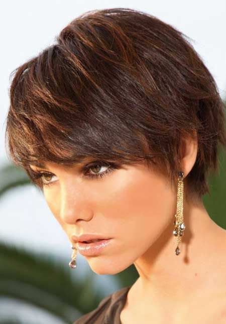 Perfect bruttene short hairstyles for thick hair