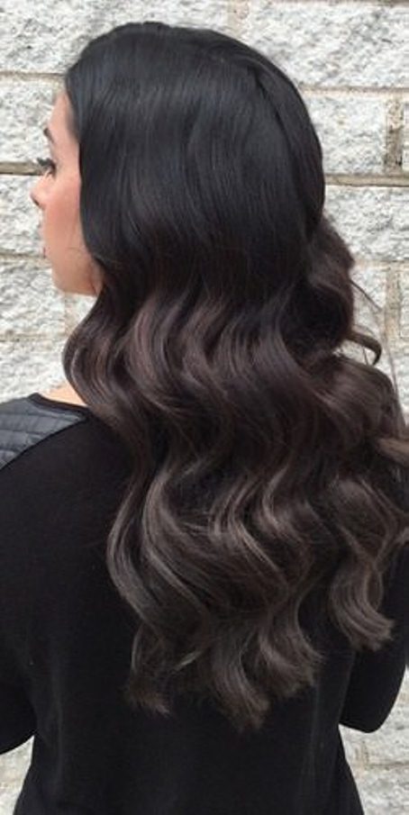 back to black ombre ash blonde and silver ombre