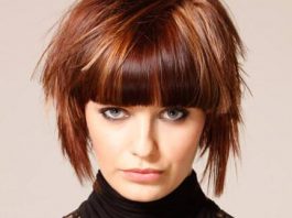 heavy bangs hairstyle short hairstyles for thick hair