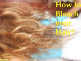 how to bleach your hair