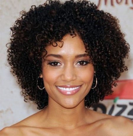 tight tiny curls natural hairstyles for short hair